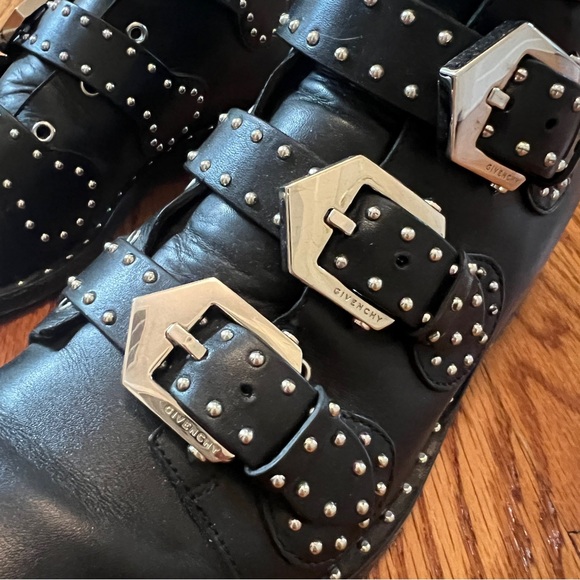 Givenchy Leather Combat Boots – Black, Size 39.5 IT (US 9.5) - Picture 7 of 10